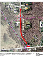 Walters Rd Closure 10-12-13