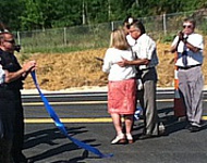 Dean Family Ribbon Cut